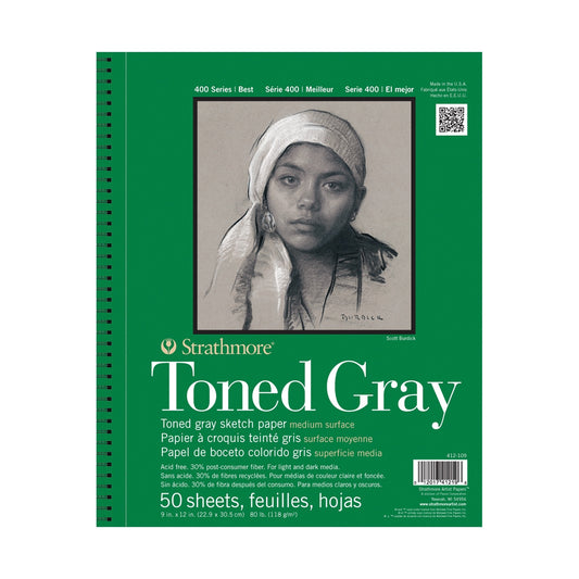 Strathmore Toned Gray Series 400 Sketch Pads