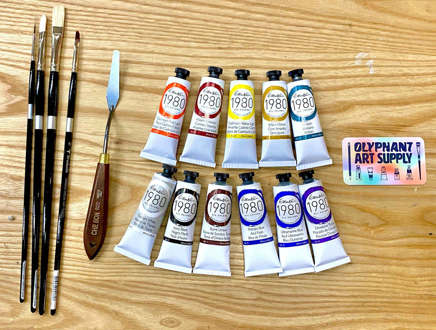 SPSCC Art 160 - Beginning Painting Class Kit